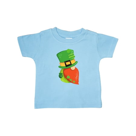 

Inktastic Saint Patrick s Day Gnome Gnome With Orange Beard Gift Baby Boy or Baby Girl T-Shirt