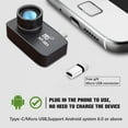 thumbnail image 7 of Vividia HTi HT-301 Manual Focus Thermal Imaging Camera for Android Phone and Tablet with IR Resolution 384x288, 7 of 7