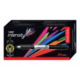 thumbnail image 1 of BIC Intensity Black Permanent Markers, Fine Point, 24-Count Pack of Black Markers With Non-Slip Grip for Comfort and Control, 1 of 2