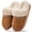 Brown, variant on Ecetana Women's Cozy Slippers Memory Foam Fuzzy Slipper Anti-slip House Shoes