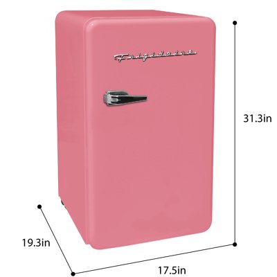 Buy Frigidaire 3 2 Cu Ft Single Door Retro Compact Fridge Efr372 Pink Online In Taiwan 962169989