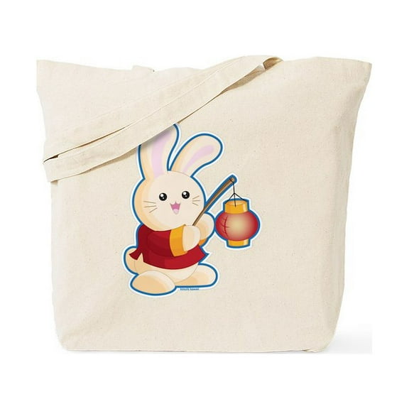 CafePress - Year Of The Rabbit Tote Bag - Unisex Canvas Tote Bag, Beige, 1-Piece
