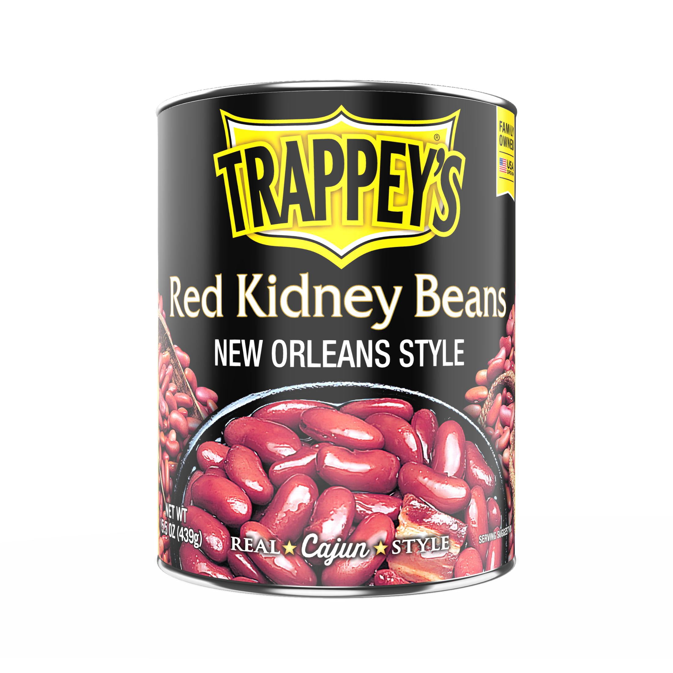 (12 pack) Trappey's New Orleans Kidney Beans, 15.5 oz., Can