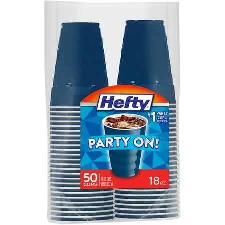 Hefty® Party On!™ 18 oz. Navy Cups 50 ct Bag