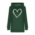 thumbnail image 5 of QUINDOS Hoodies for Women Valentines Day Womens Sweatshirts Plus Size Casual Long Sleeve Graphic Crew Neck Pullover Tops, 5 of 6