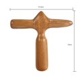 thumbnail image 2 of Masajeador Corporal Manual EOTVIA Masajeador Tradicional Tailandés de Madera Fragante para Reflexología Podal, 2 of 3