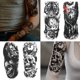 thumbnail image 4 of Tatuajes temporales JEEFONNA, 72 hojas para hombres, mujeres y adultos, 4 of 7