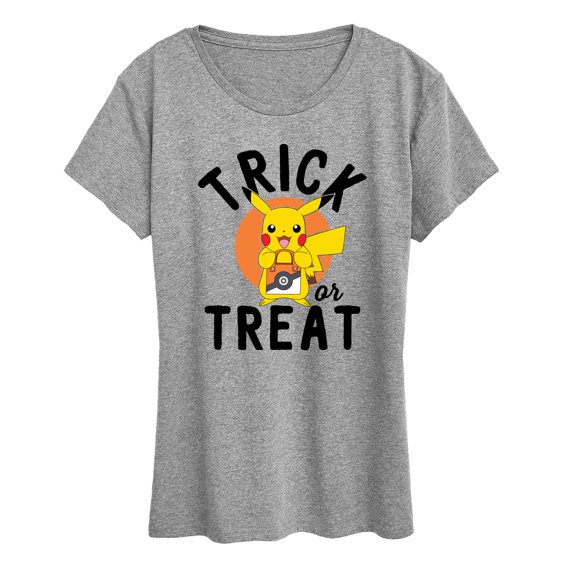 Pokémon - Trick Or Treat - Women's Short Sleeve Graphic T-Shirt