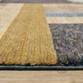 thumbnail image 3 of Oriental Weavers Strada Area Rug - STR01 - 10' x 13'2" - in Gold/ Blue - Modern Style, Stain Resistant, Family and Pet Friendly , Family, Dining, Living Room Rug, 3 of 8