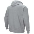 thumbnail image 3 of Men's Colosseum Heather Gray Louisville Cardinals Arch & Logo 3.0 Pullover Hoodie, 3 of 3