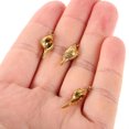 thumbnail image 5 of HEANUJJ 6Pcs Lightweight Stainless Steel Conch Charms for Jewelry Making Stylish Golden Pendant Accessories, 5 of 6
