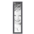 thumbnail image 2 of ArtToFrames 7" x 28" Tungsten Picture Frame, 7x28 inch Gray MDF Poster Frame (WOM-4640), 5 Pack, 2 of 6