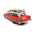 thumbnail image 4 of 1959 Cadillac Eldorado Ambulance (Weathered), Red - Auto World AW312 - 1/18 Scale Diecast Car, 4 of 10