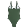 thumbnail image 4 of WILLBEST Traje de Baño Para Mujer Con Pliegues Fruncidos En Forma de U, E y Favorecedor., 4 of 5