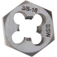 thumbnail image 1 of HUGFEGWE Hex Rethreading Die, BSW 3/8-16 Carbon Steel Thread Die, Hex Rethreading Die Machine Thread Die, Hexagon Taper Pipe, 1 Pcs CJB91-22823, 1 of 7