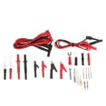 thumbnail image 1 of Multimeter Automotive Test Leads Kit Wire Piercing Clip Puncture Probe 4mm Banana Plug JT8040, 1 of 14