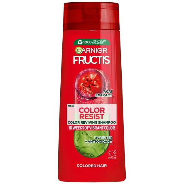 Garnier Fructis Color Resist Champú 400 ml 13.53 Fl Oz (Paquete de 1)