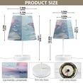 thumbnail image 3 of BZSMCE Table Lamp Creative Dreamy Butterfly in Bloom Pattern Simple Pattern Night Light, 3 of 8