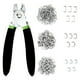 thumbnail image 1 of Hog Ring Pliers Kit for DIY Craft&Bagging, 1 of 5