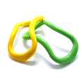 thumbnail image 3 of Naiovety ABS Yoga Circle Stretch Ring Home Women Fitness Tool Fascia Masaje Entrenamiento Pilates Bodybuilding Ejercicio Uniforme atlético amarillo Naiovety JJ18945-01, 3 of 6