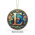 thumbnail image 3 of Christmas Tree Decorations, Christmas Ornaments for Tree, Personalized Home Ornaments Letter Name Ornaments Customized Initial Ornaments Christmas Gifts Family Souvenirs Monogram Ornaments, 3 of 4