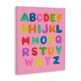 thumbnail image 2 of Stupell Industries Contemporary Gummy Alphabet over Pink Canvas Art, 36 x 48, by LISH Creative, 2 of 8