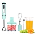 thumbnail image 1 of Immersion Hand Blender, ISILER 5-in-1 500-Watt Multi-Purpose Stick Blender with 860ml Food Chopper, 600ml Container, Milk Frother, Egg Whisk, 8-Speed for Puree Infant Food Smoothies Soups, 1 of 5