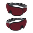 thumbnail image 3 of Sleep Eye Covers,  Light Blocking Ergonomic 3D Contoured Eye Covers Fatigue Relieving  For Bus For Airplane, 3 of 8