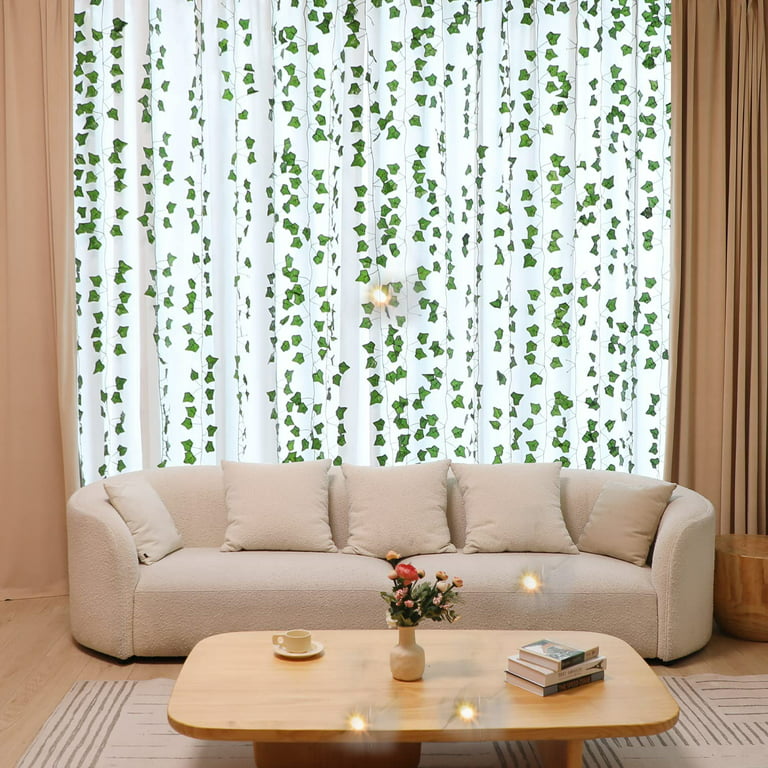 12pcs Artificial Leaf Vine  Leaf curtains, Artificial leaf