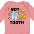 thumbnail image 4 of Inktastic I Got My 1st Tooth with Cute Tooth Baby Boys or Girls Long Sleeve Baby Bodysuit, 4 of 5