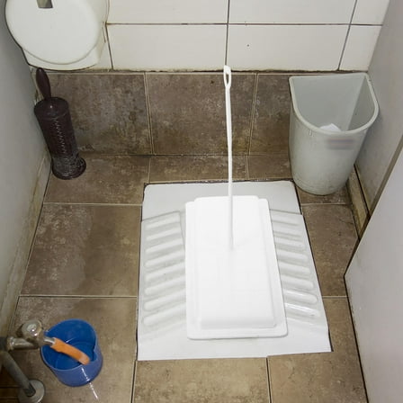 TOYMYTOY Home Use White t Toilet Lid Cover Made of Plastic with Deodorizer and Resistant to Damage