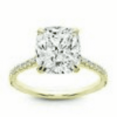 2.50CT Lab Created Diamond (VVS1,G-H) Solitaire Ring 14K Yellow Gold Fine Jewelry for Women Gifts