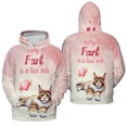 thumbnail image 3 of Every Fart is Love Note Maine Coon Guilty Face Happy Valentine's All Over Print 3D Hoodie Unisex Merch Hoodies Cat Lover Kitten Owner Gifts - 01016, 3 of 6