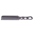 thumbnail image 1 of Aluminum Fine Tooth Comb Flat Top Clipper Comb for Hair Cutting Styling with Compact Design for Men Barbers and Home Use, 1 of 7