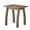 Natural Stained, variant on GZXS Modern White Accent End Table, Slatted-Top Side Table with Solid Acacia Wood Legs, Rectangular Sofa or Bedside Table, 200 lbs Weight Capacity, Easy Assembly