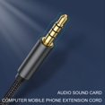 thumbnail image 3 of Opvise Audio Cable 3.5mm AUX Aluminum Alloy Male to Male Auxiliary Cord for PC, 3 of 7