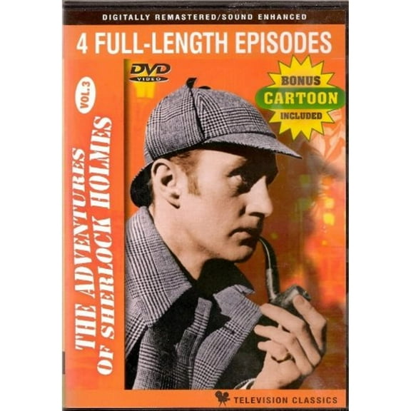 The Adventures of Sherlock Holmes 4 Full-length Episodes