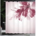 thumbnail image 3 of Ambesonne Abstract Shower Curtain, Gradient Toned Flowers Art, 69"Wx70"L, Dark Fuchsia, 3 of 4