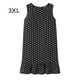 thumbnail image 1 of Minnieouse Vestido de mujer Punto Ropa sin mangas Ropa suelta Vestido de tanque con volantes sueltos Vestidos negro 3L Minnieouse AP002113-42, 1 of 2