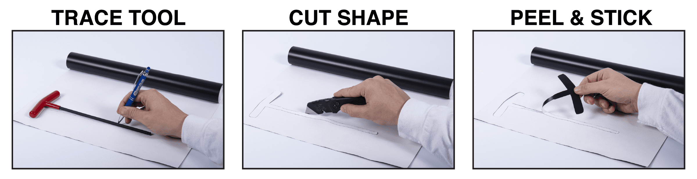 Shadow Board Vinyl Tool Tape - Black