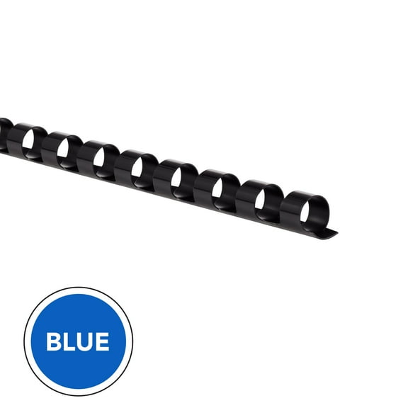 GBC CombBind Binding Spines 516 Navy 100 Pack - Binding Spines