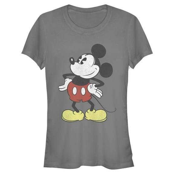 Juniors Mickey & Friends Power Pose Mickey T Shirt