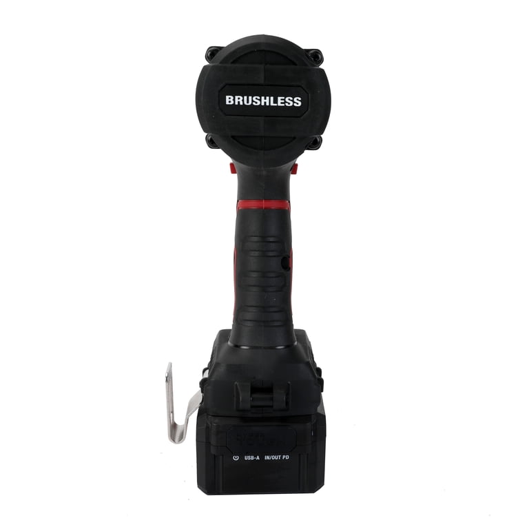 Hyper Tough 20V Brushless 1/2-In Impact Wrench, 550 Ft-Lbs photo 3