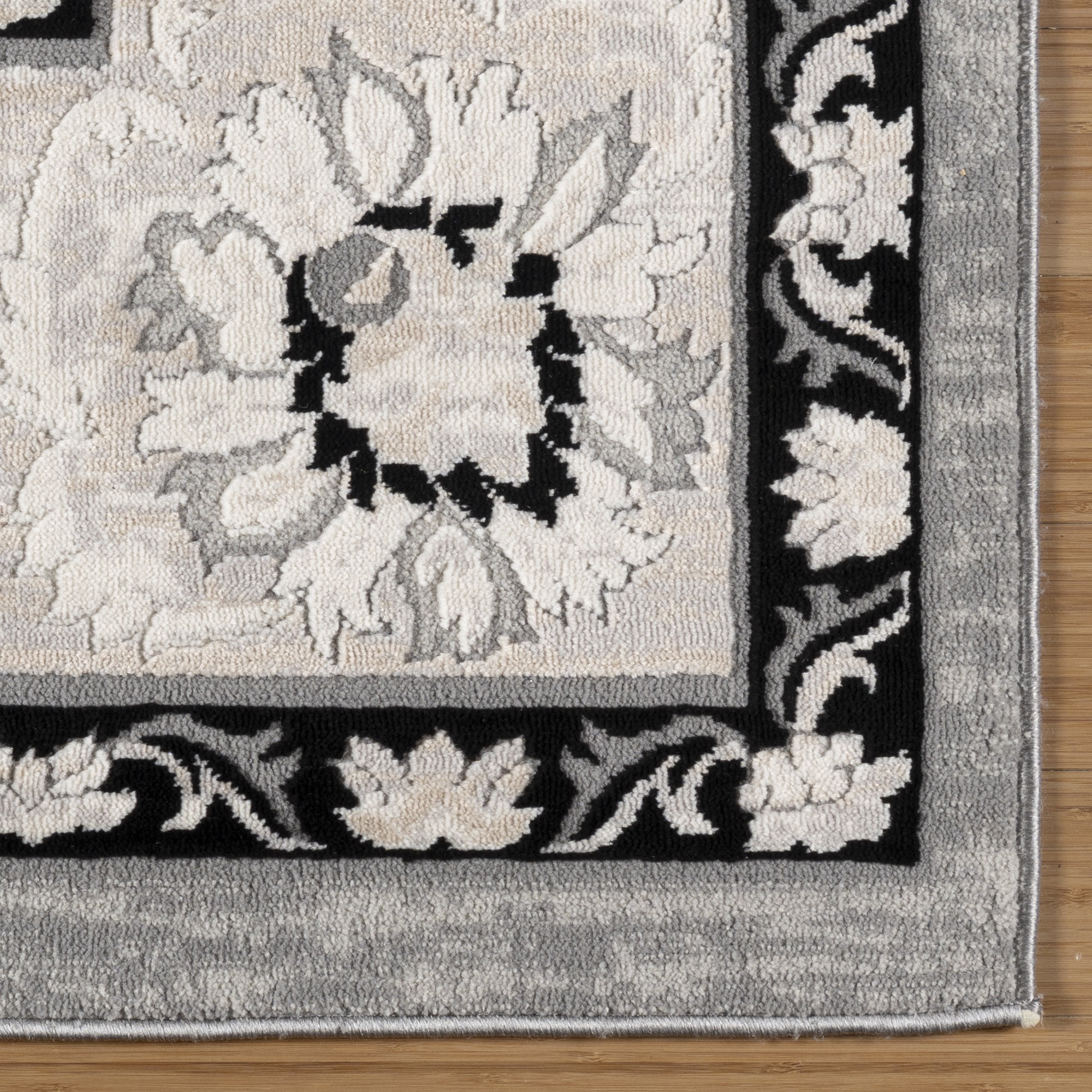 Arlo Ziyah Transitional Oriental Cream Area Rug, 6x9
