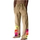 thumbnail image 2 of Pantalones largos de verano para hombre, de algodón y lino, con pierna ancha, estampados, con cordones, para deportes y vacaciones, 2 of 7