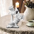 thumbnail image 1 of Estatuilla de paloma de resina, estatua de pareja de palomas, artesanía Adorable, obra de arte decorativa, escultura de Animal para decoración de mesa Saxo 12cmx11cmx15.5cm BLESIY estatua de la paloma, 1 of 8
