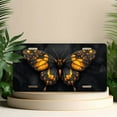thumbnail image 4 of Black and Gold Butterfly Front License Plate, Metal License Plate, Funny Standard Plates Personalized Novelty Decorative For Men/Women/Boys/Girls Car 6×12 Inch, 4 of 6
