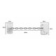 thumbnail image 2 of 2 Pcs Child Safety Window Locks, Adjustable Child Window Protection Locks, Strong Adhesive Fridge Lock for Door Lock Cupboard Cabinet Drawer Washer, 2 of 5