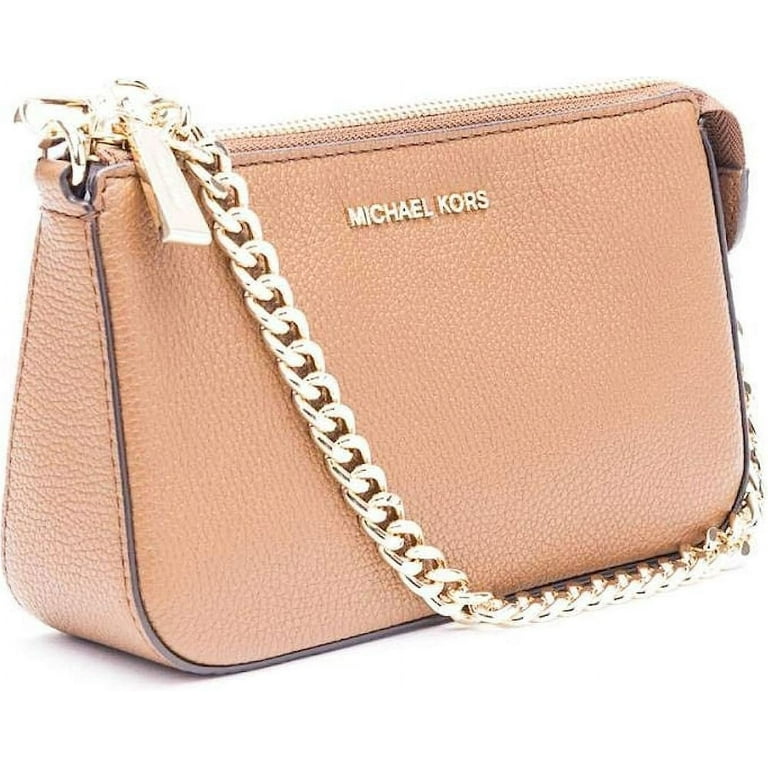 Michael Kors Handbags Medium Chain Pochette Brown