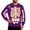 D72/Dark Purple, variant on Afdoent Sweatshirts for Men Halloween Skeleton Print Sweatshirt Casual Cozy Long Sleeve Pullover Comfortable Fashion Streetwear